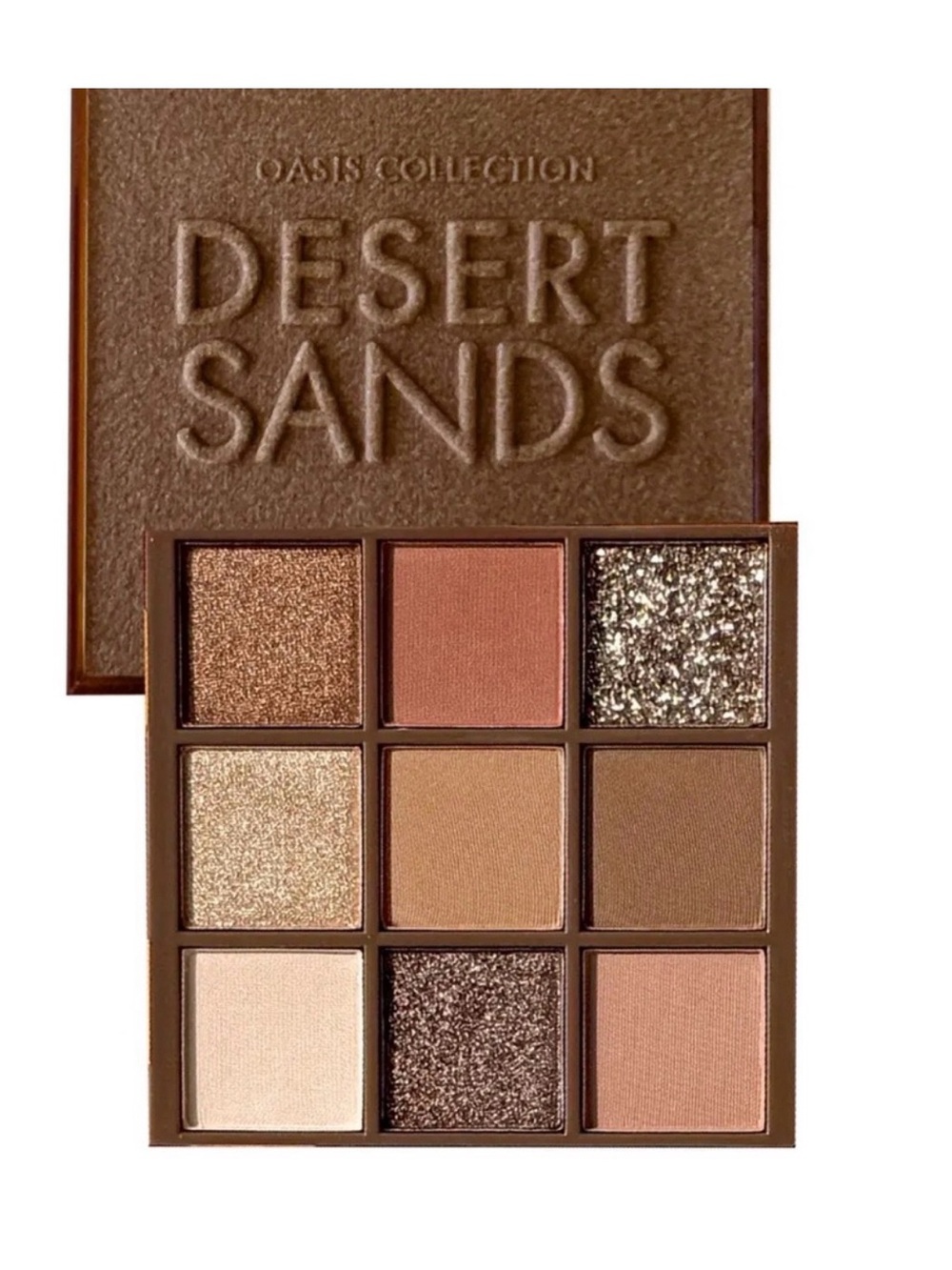 Farmasi Desert Sands Warm Brown & Gold Eyeshadow Palette